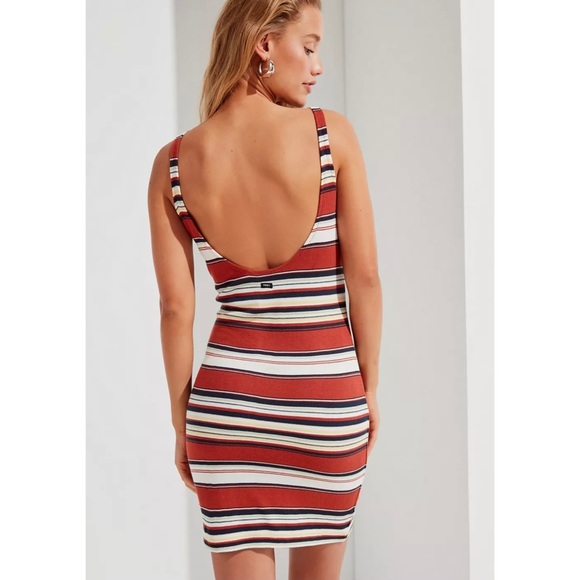 Obey Dresses & Skirts - OBEY | Homesick Striped Mini Dress